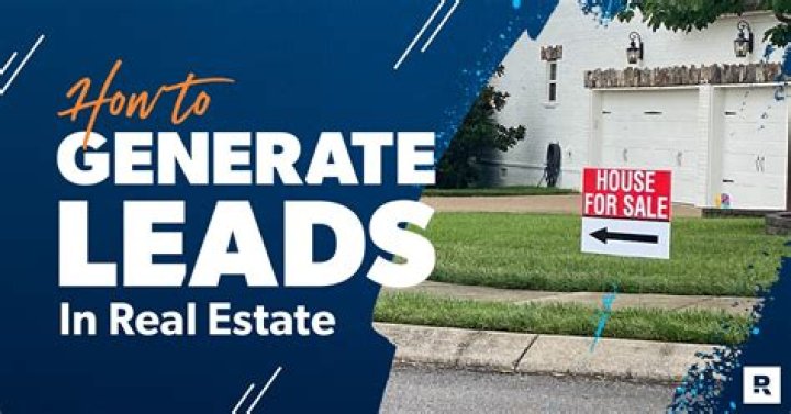How do you generate lead in real estate?