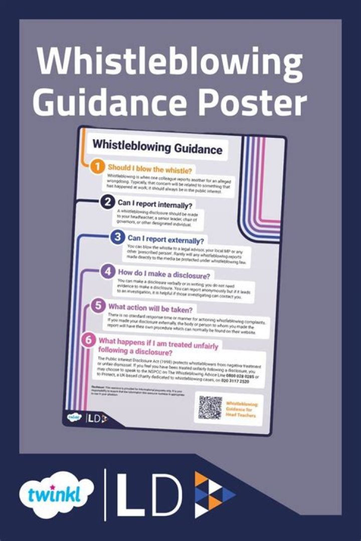 How do you get advice for whistleblowing?