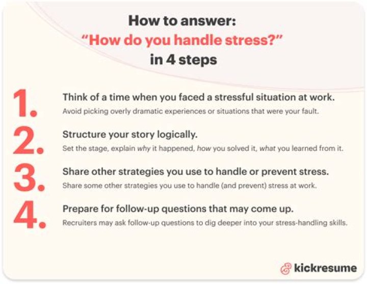 How do you handle scenario-based questions?