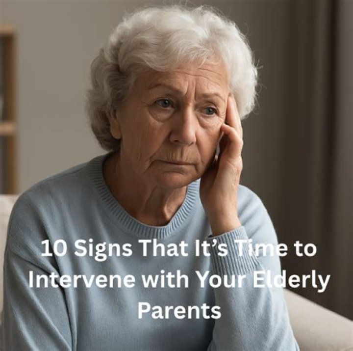How do you intervene with elderly parents?