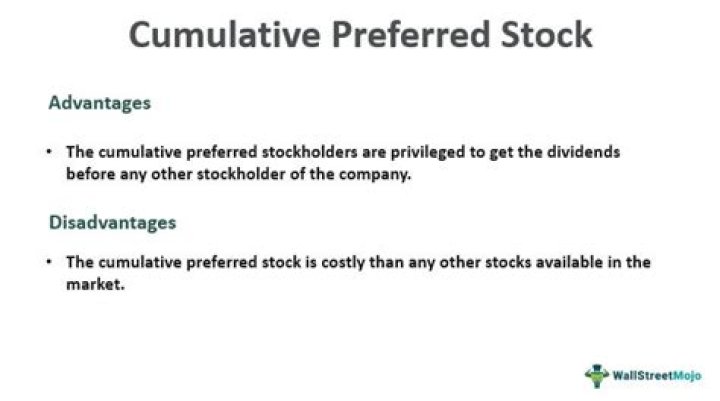 How do you know if preferred stock is cumulative?