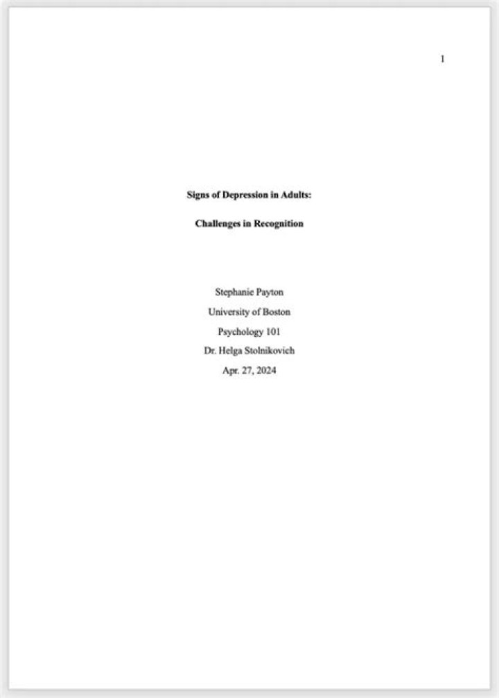 How do you make a cover page for an essay?