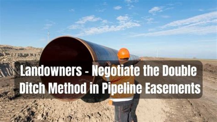 How do you negotiate a pipeline easement?