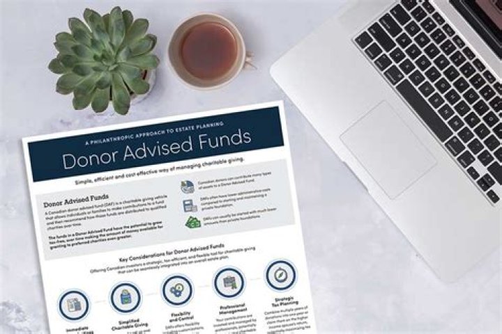 How do you promote donor advised funds?