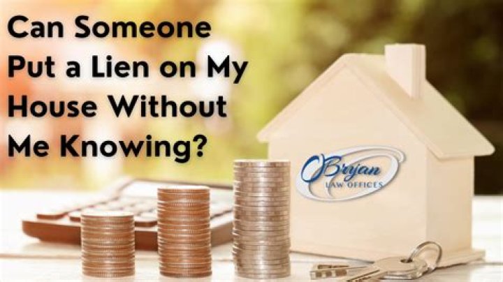 How do you put a lien on a property in California?