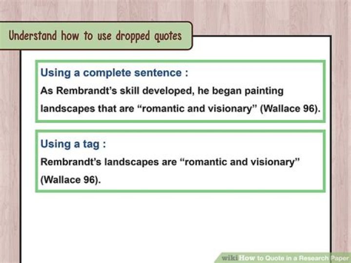 How do you quote a quote in a research paper?