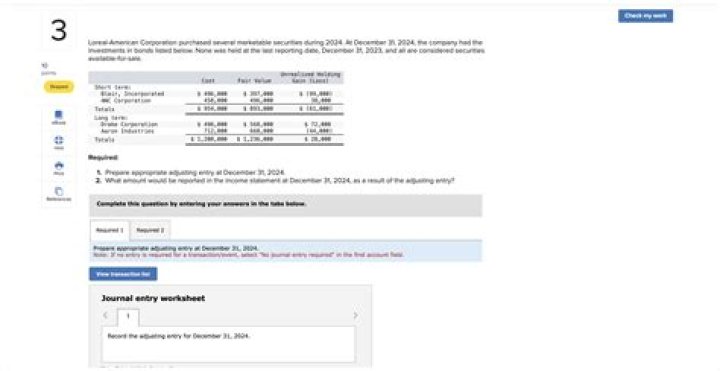 How do you record gain on marketable securities?