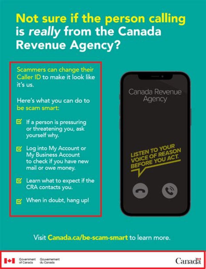 How do you tell if CRA call is real?