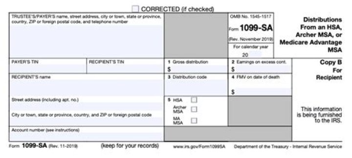 How does a 1099 SA affect my taxes?
