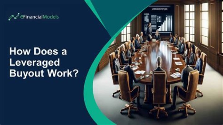 How does a leveraged buyout work?