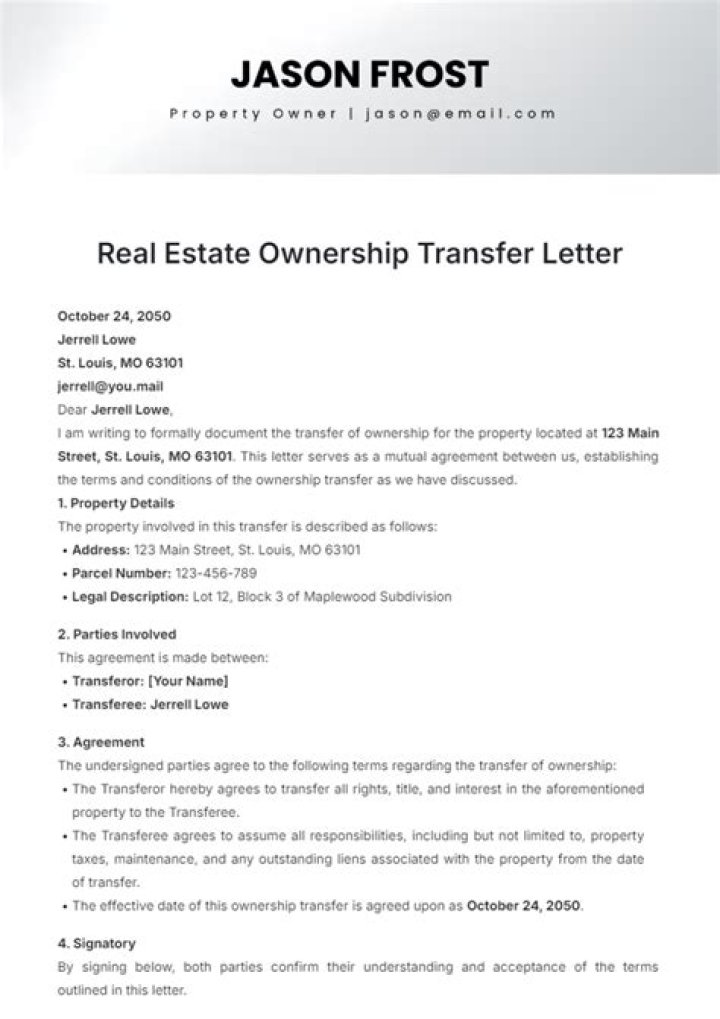 How does a LLC transfer ownership of real estate?