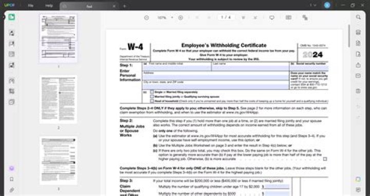 How does a married couple fill out a W-4?
