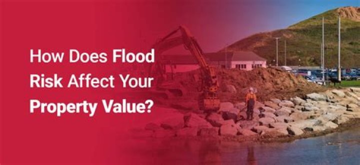 How does flooding affect property value?
