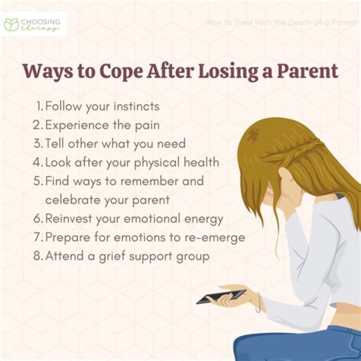How does losing a parent affect a teenager?