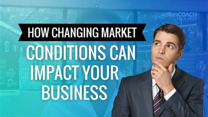 How does market conditions affect a business?