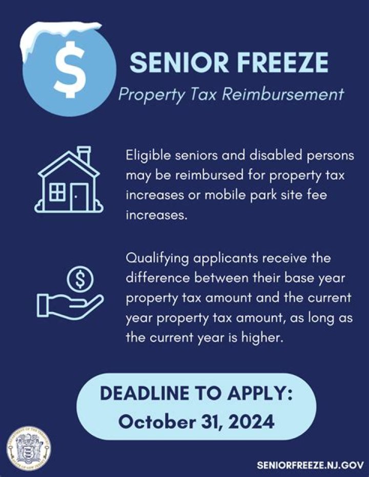 How does senior freeze work in IL?
