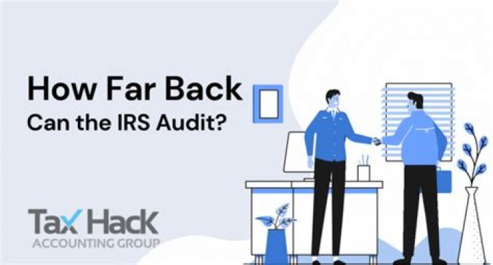 How far back does an IRS audit go?