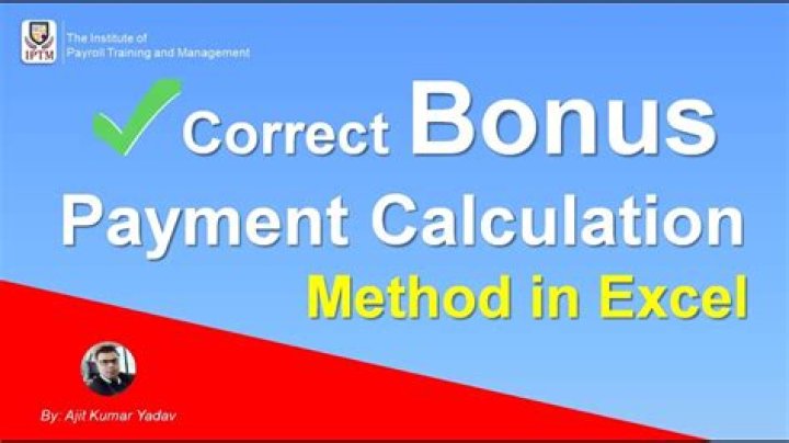 How is Diwali bonus calculated in Excel?