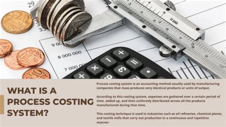 How is overhead cost allocated in process costing?