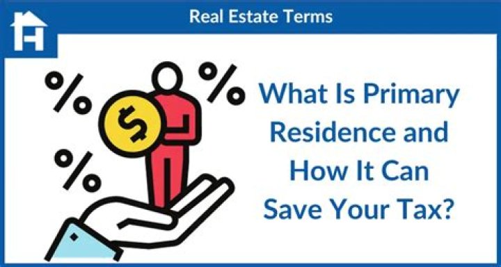 How is primary residence taxed?