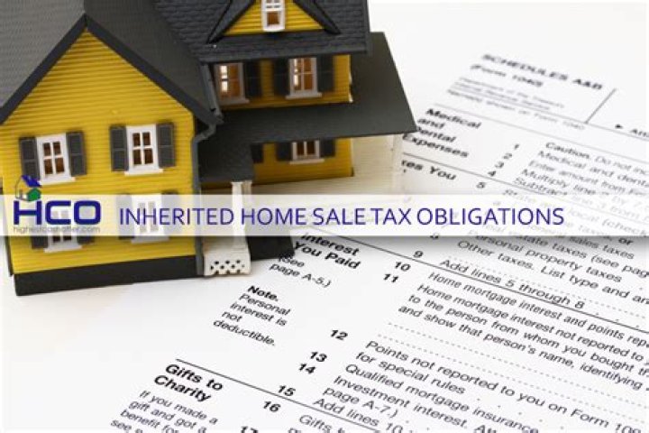 How is the sale of an inherited property taxed?