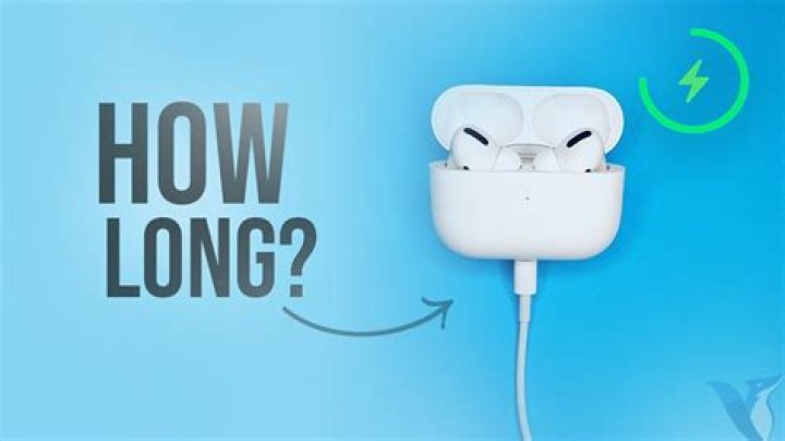 How long do AirPods take to charge the first time?