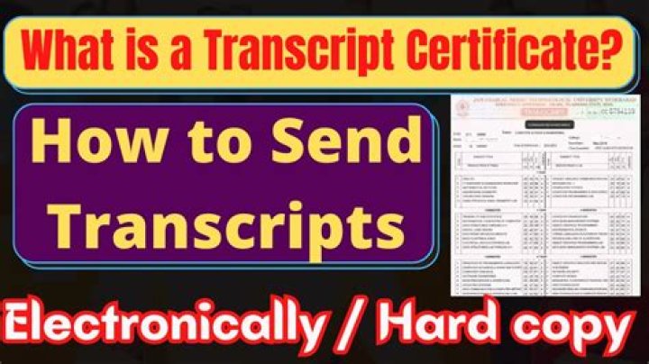 How long do transcripts take to send electronically?