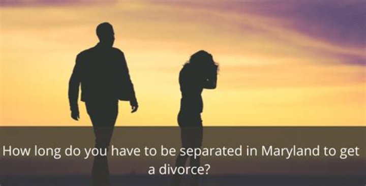 How long do you have to live apart to be separated?