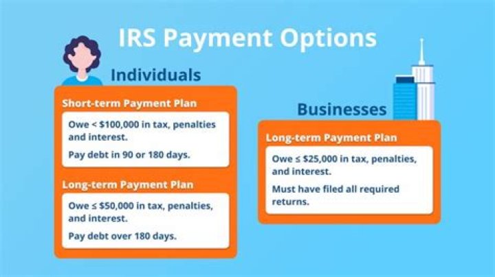How long do you have to pay the IRS for short term payment plan?