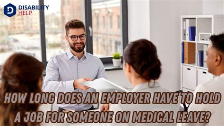 How long does an employer have to hold a job for someone on disability in New York?