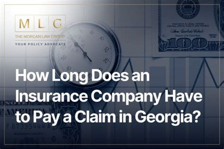 How long does an insurance company have to complete a claim?