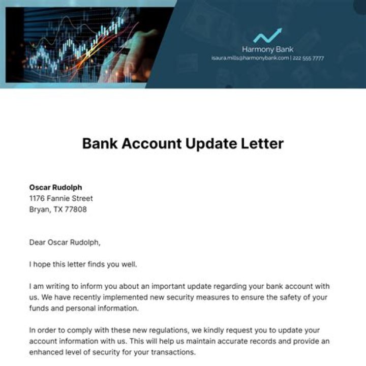 How long does it take for bank information to update?