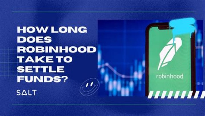 How long does it take for funds to settle Robin?