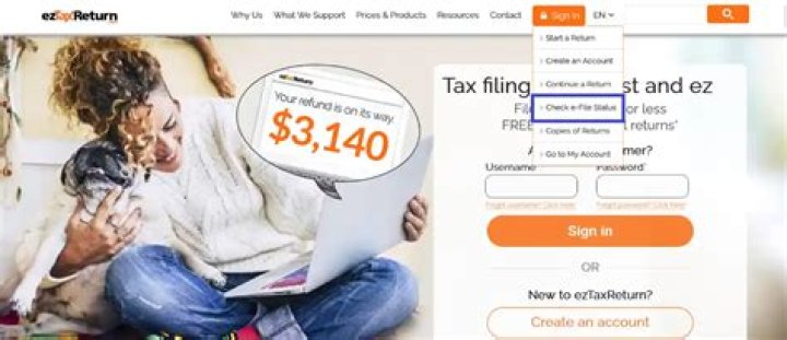 How long does it take to access eztax return?