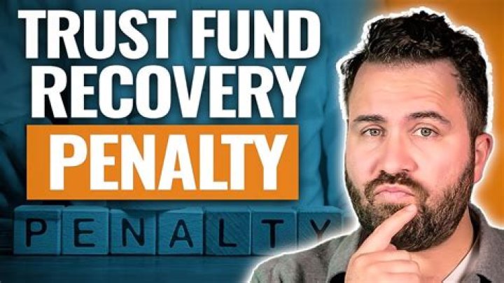 How long does the IRS have to collect trust fund recovery penalty?