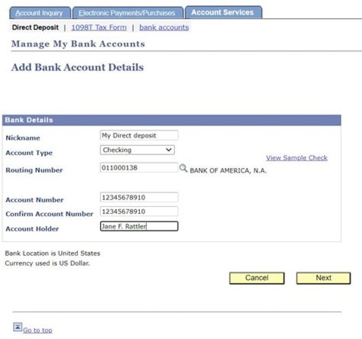 How long will it take to get my stimulus check after I enter my direct deposit information?