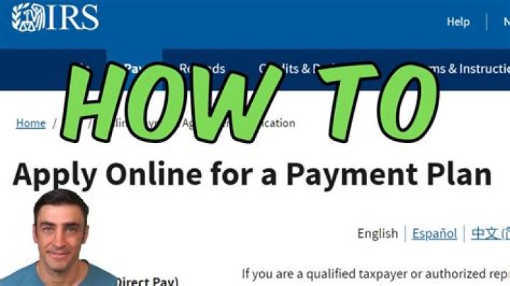 How long will the IRS let you make payments?