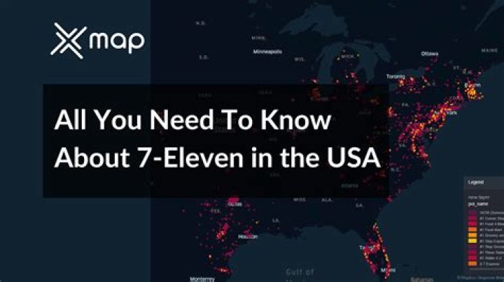 How many 7/11 stores are there?