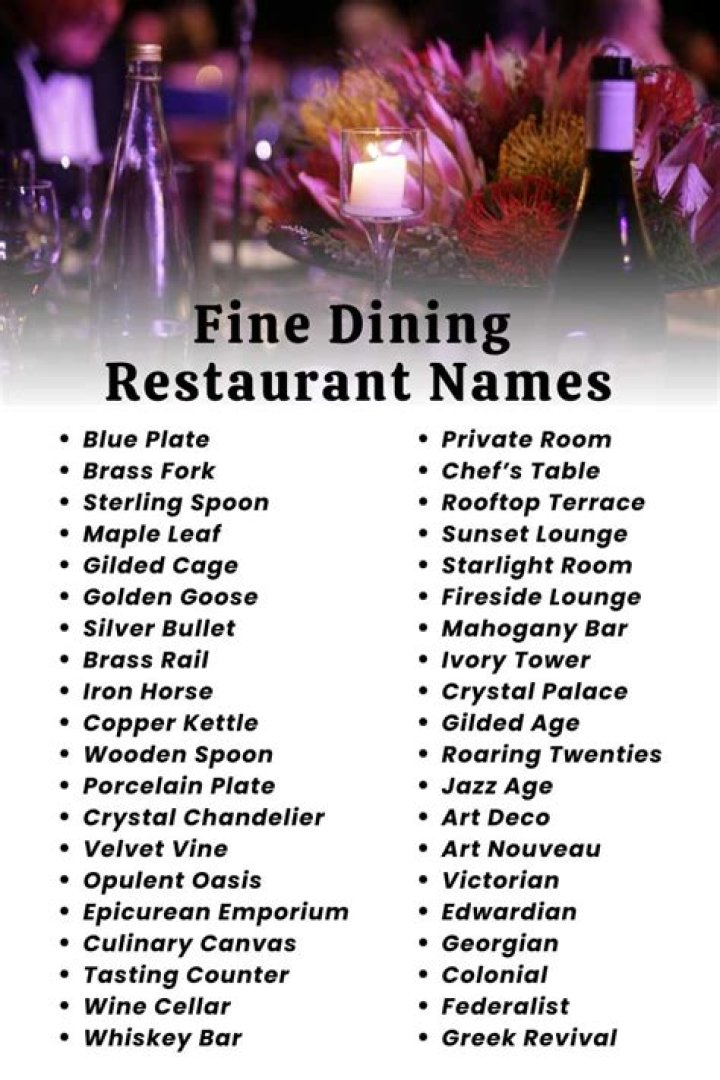 How many employees does a fine dining restaurant have?