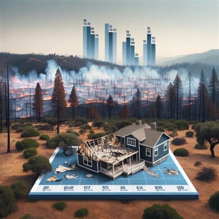 How many homes have been lost in California fires?