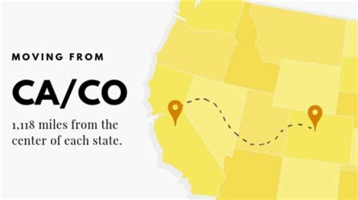 How many people move from California to Colorado each year?