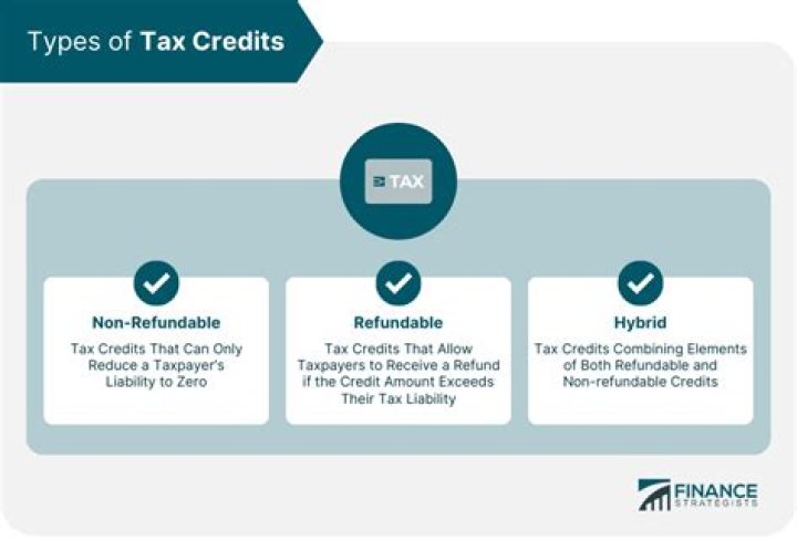 How many types of tax credits are there?