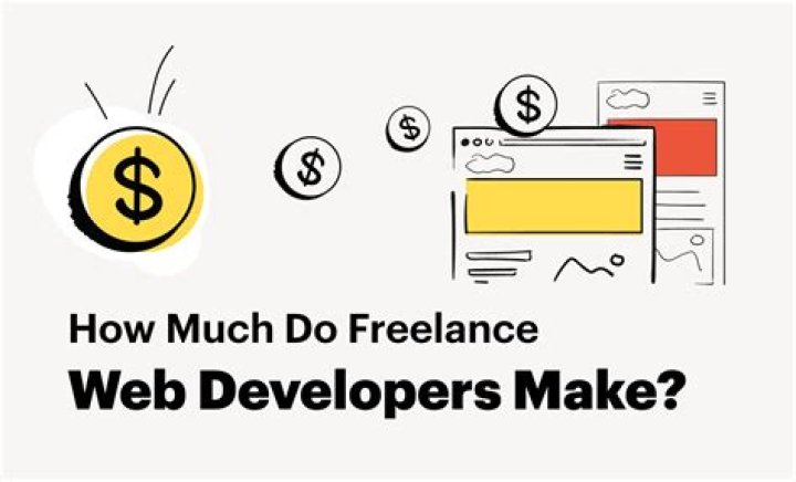 How much do new freelance web developers make?