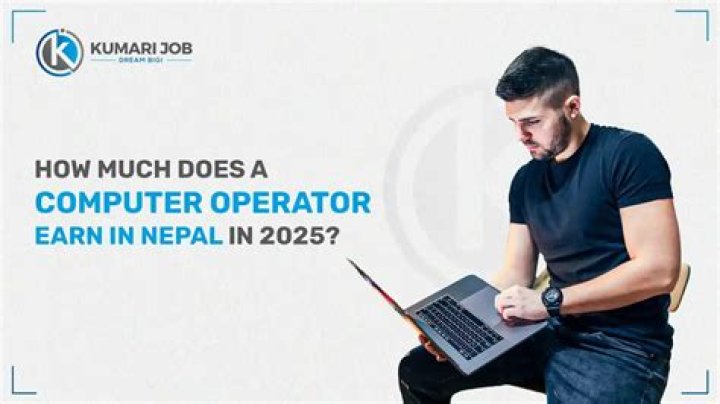 How much does a computer operator earn?