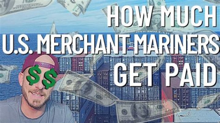 How much does a merchant marine make?