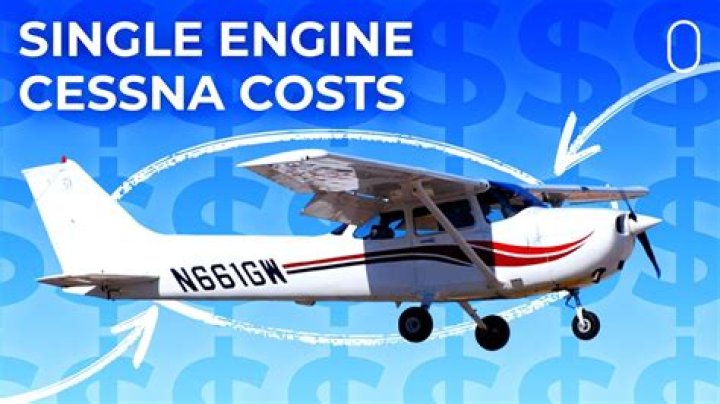 How much does a new single-engine Cessna cost?