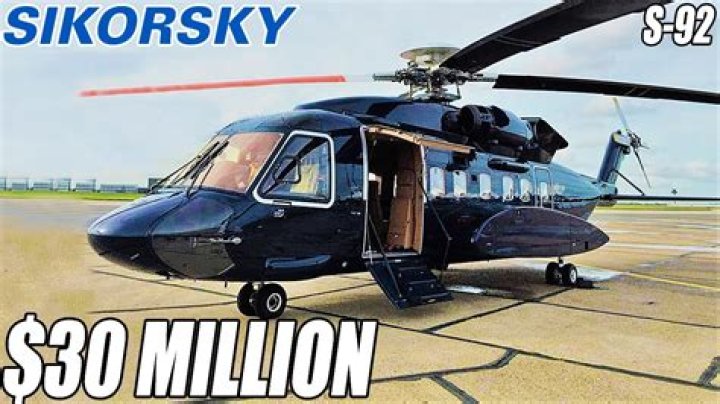 How much does a Sikorsky helicopter cost?