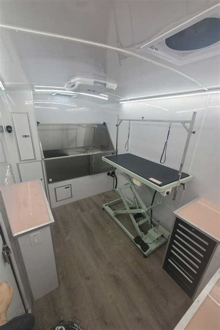 How much does it cost to build a mobile grooming van?
