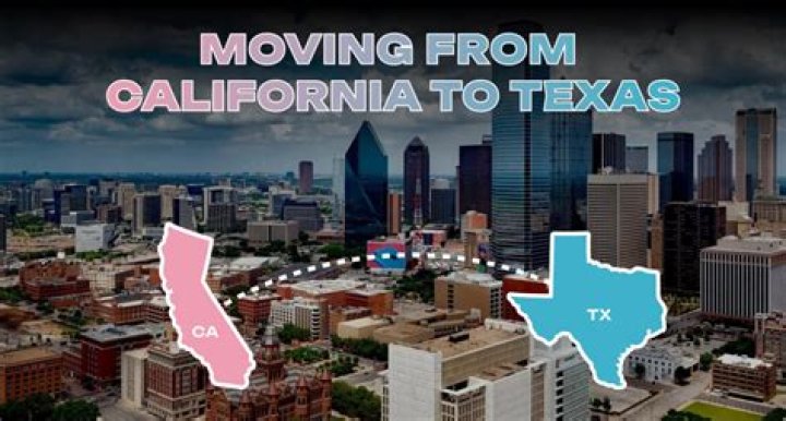 How much does it cost to move from California to Texas?