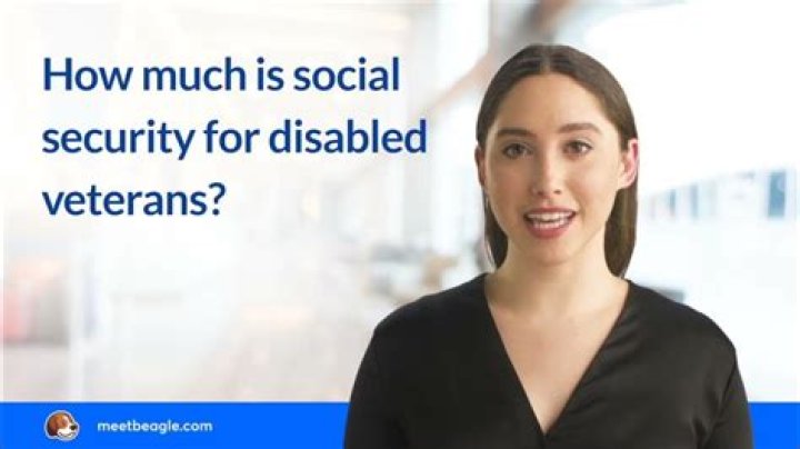 How much is social security for disabled veterans?